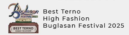 Buglasan Festival 2025 Best Terno High Fashion award badge
